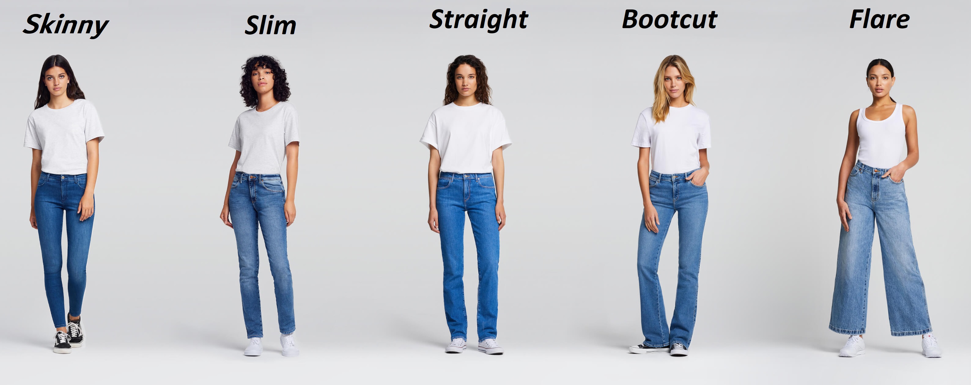 Střihy Wrangler Dámské